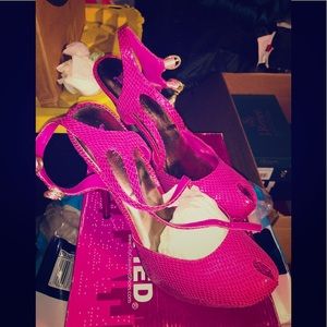 Beautiful pinky high heels